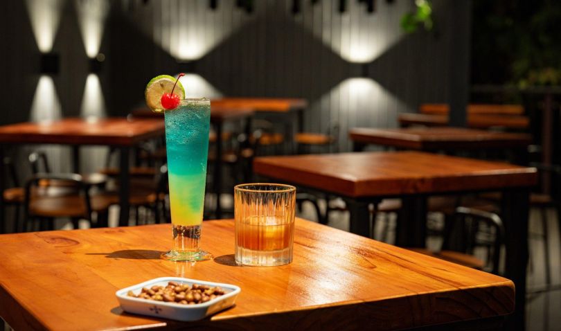 恒春半島を象徴するビーチサイドバー