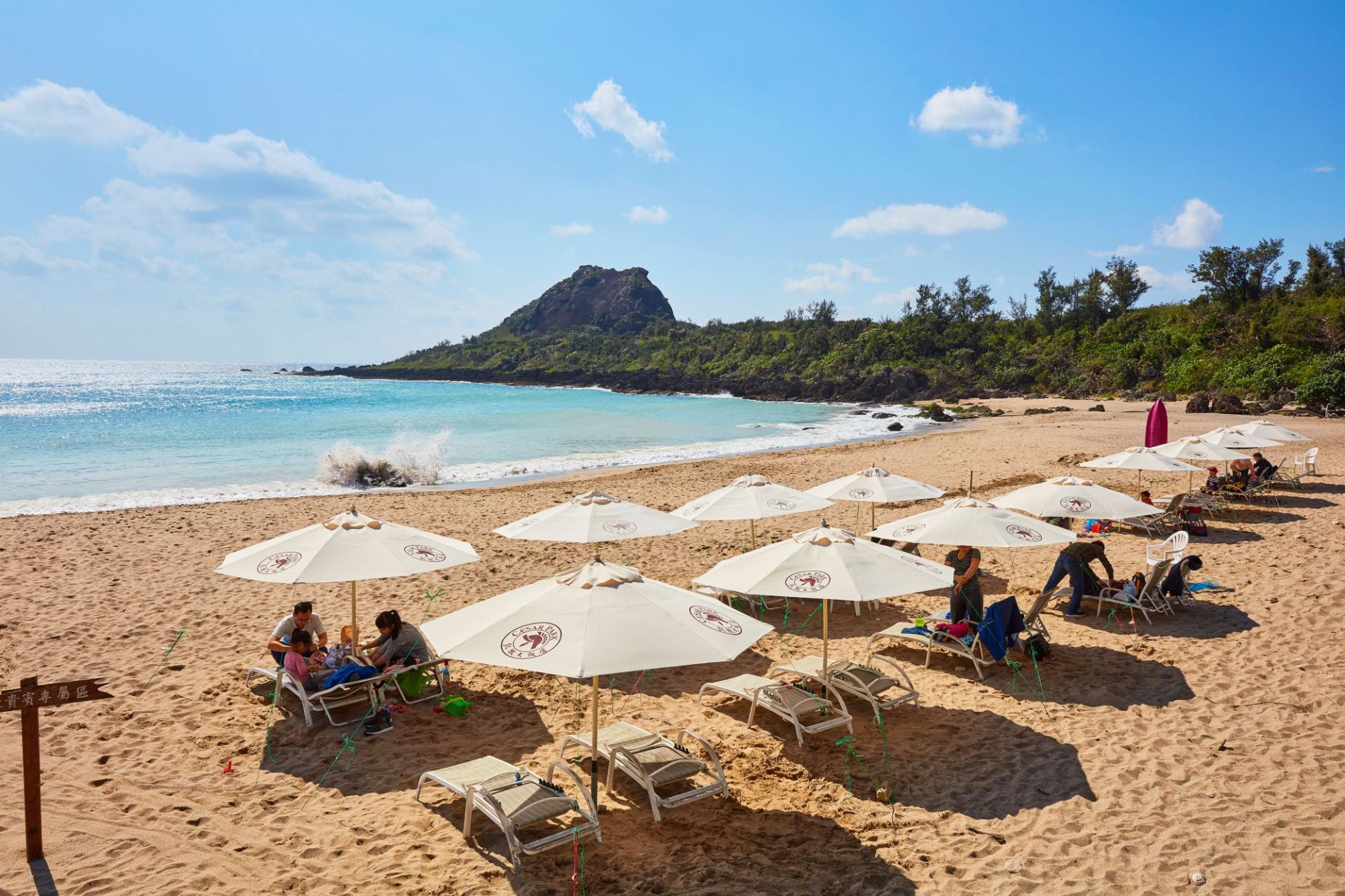 墾丁凱撒小灣沙灘